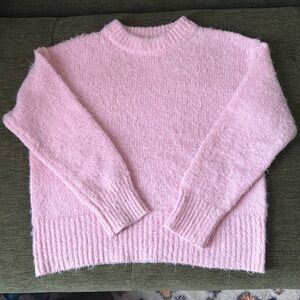 A New Day fuzzy oversized crewneck sweater